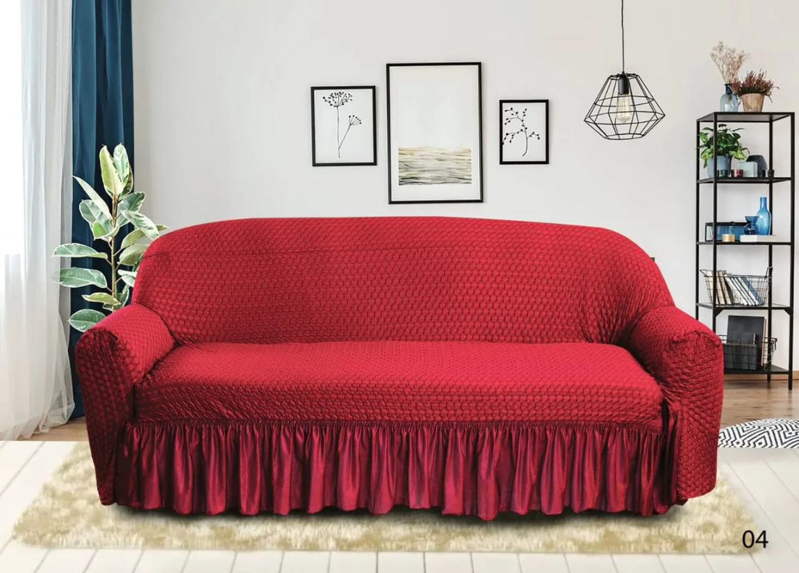 Butterfly Sofa Cover - RED