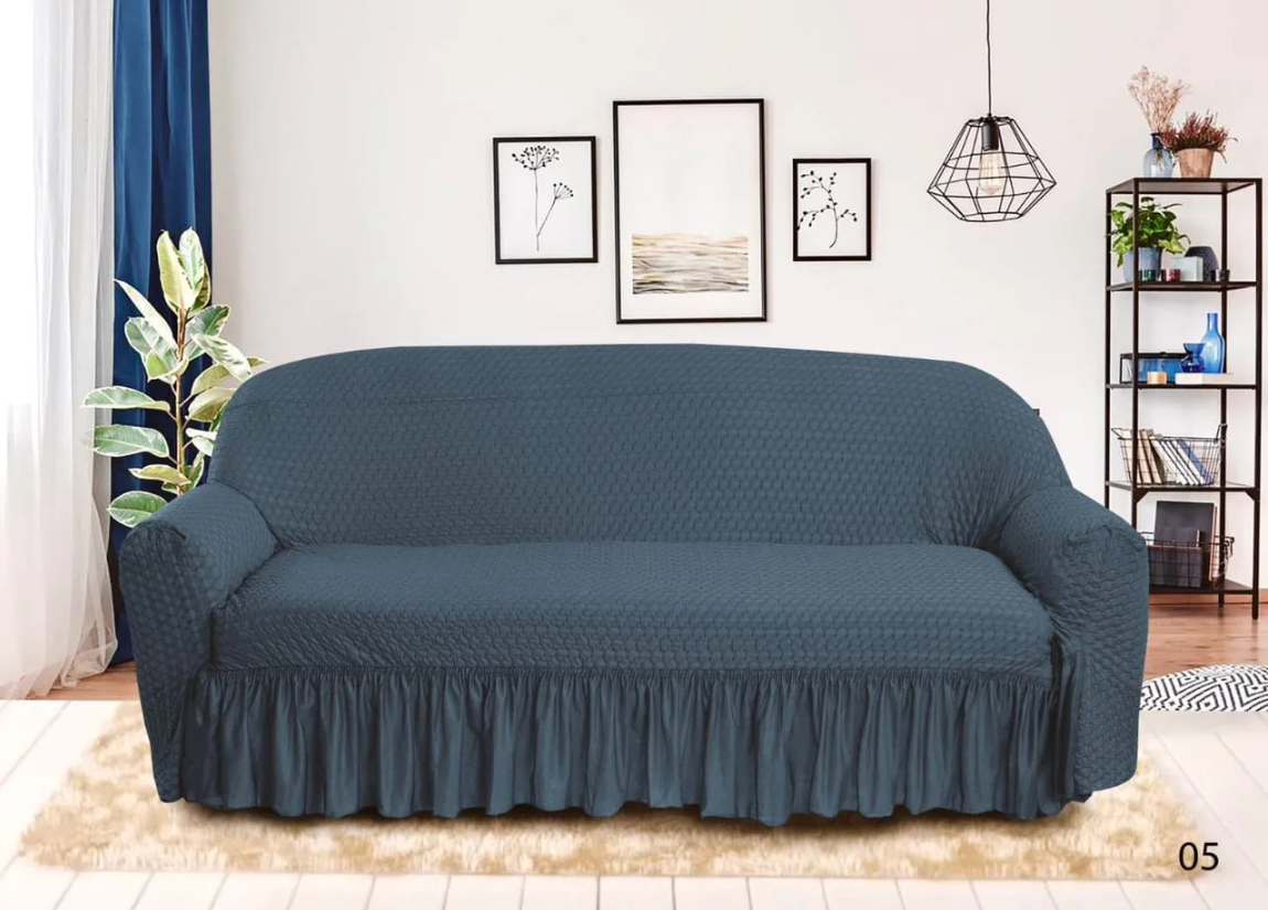 Butterfly Sofa Cover - Grey