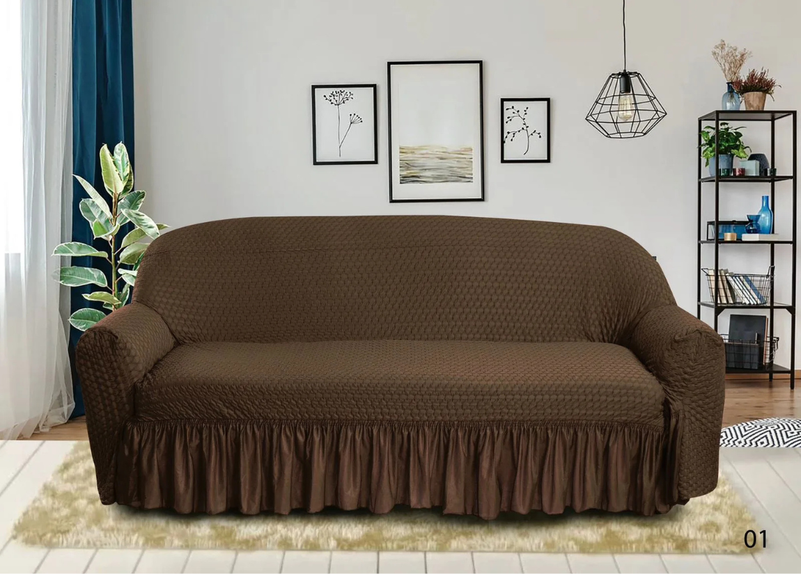 Butterfly Sofa Cover - Brown