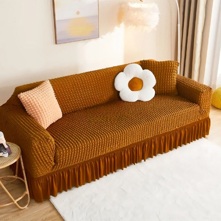 Bubble Sofa Covers  (Copper Brown)