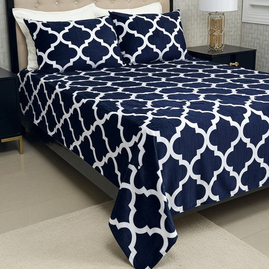 Winter Special Fleece King Size Bedsheet - BS#08